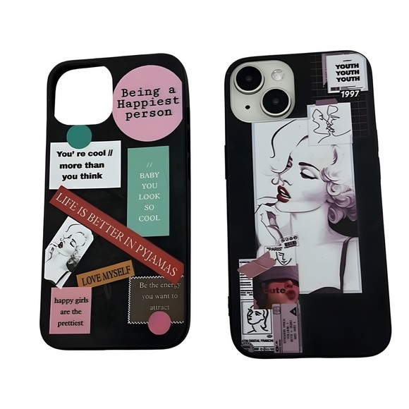 Marilyn Monroe Iconic iPhone 14 Case Bundle:‎ A Glamorous Tribute - Picture 2 of 3